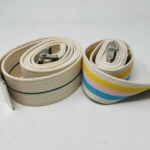 Set 2 Medline Straps Medical Safety Belt Washable Stripe